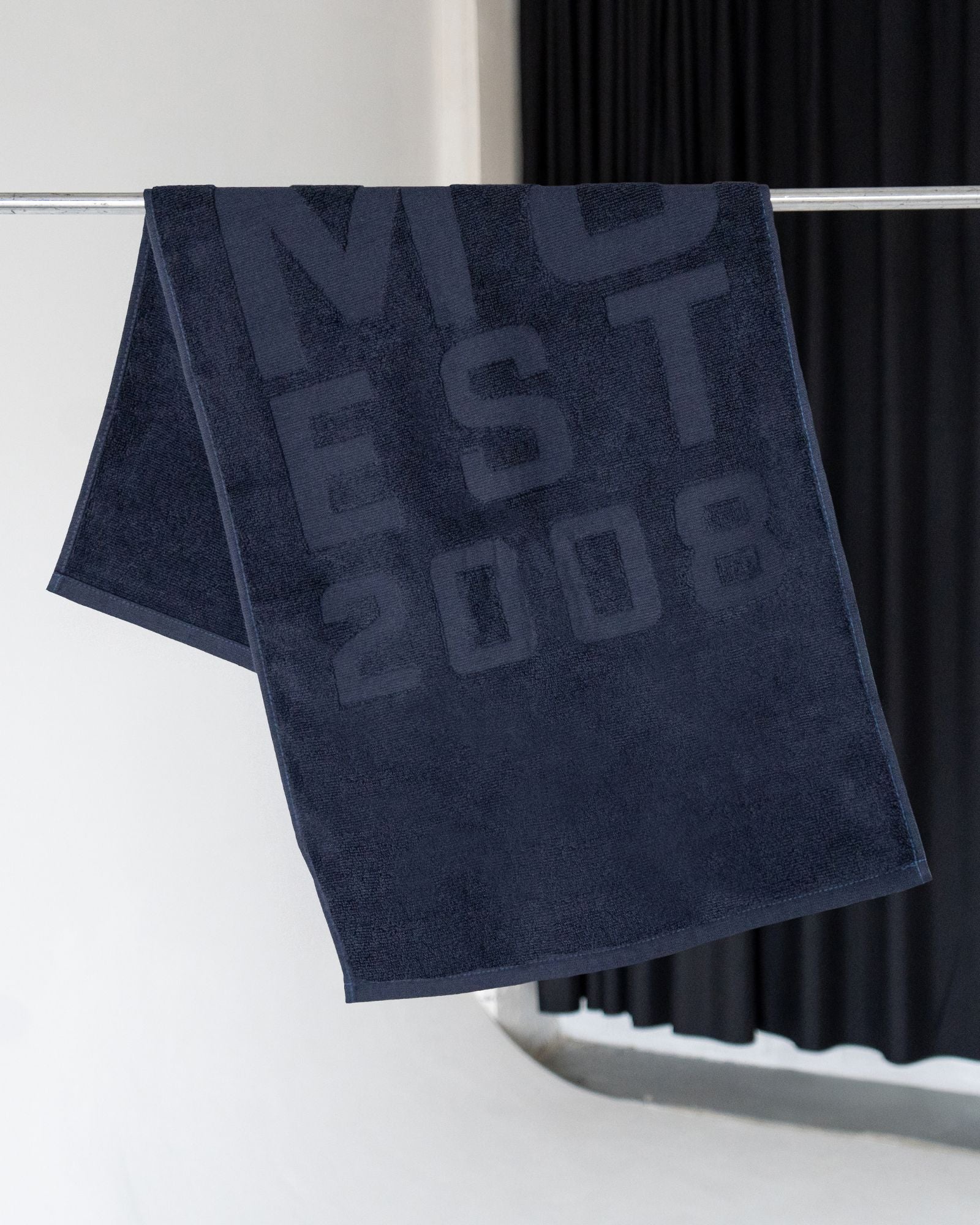 TEAMM8 Est. 2008 Cotton Towel - Midnight