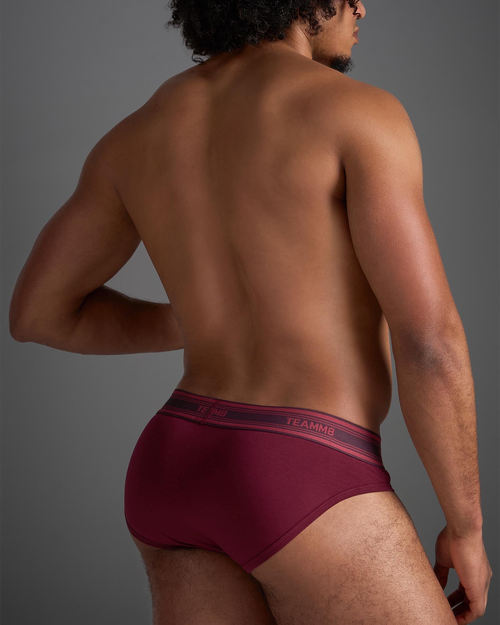New Classic Cotton Brief - Wine