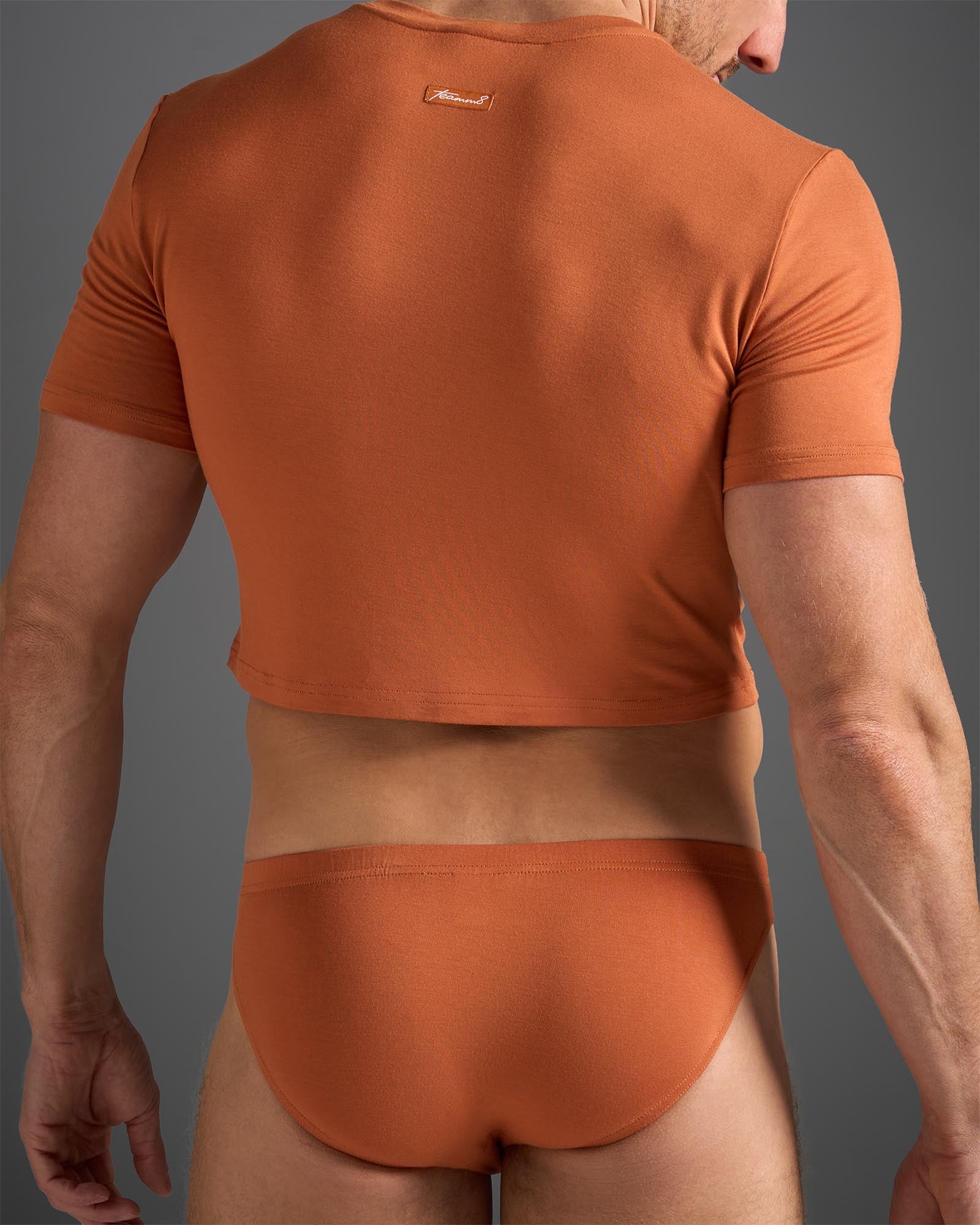 Camiseta Crop Body Bambú - Siena