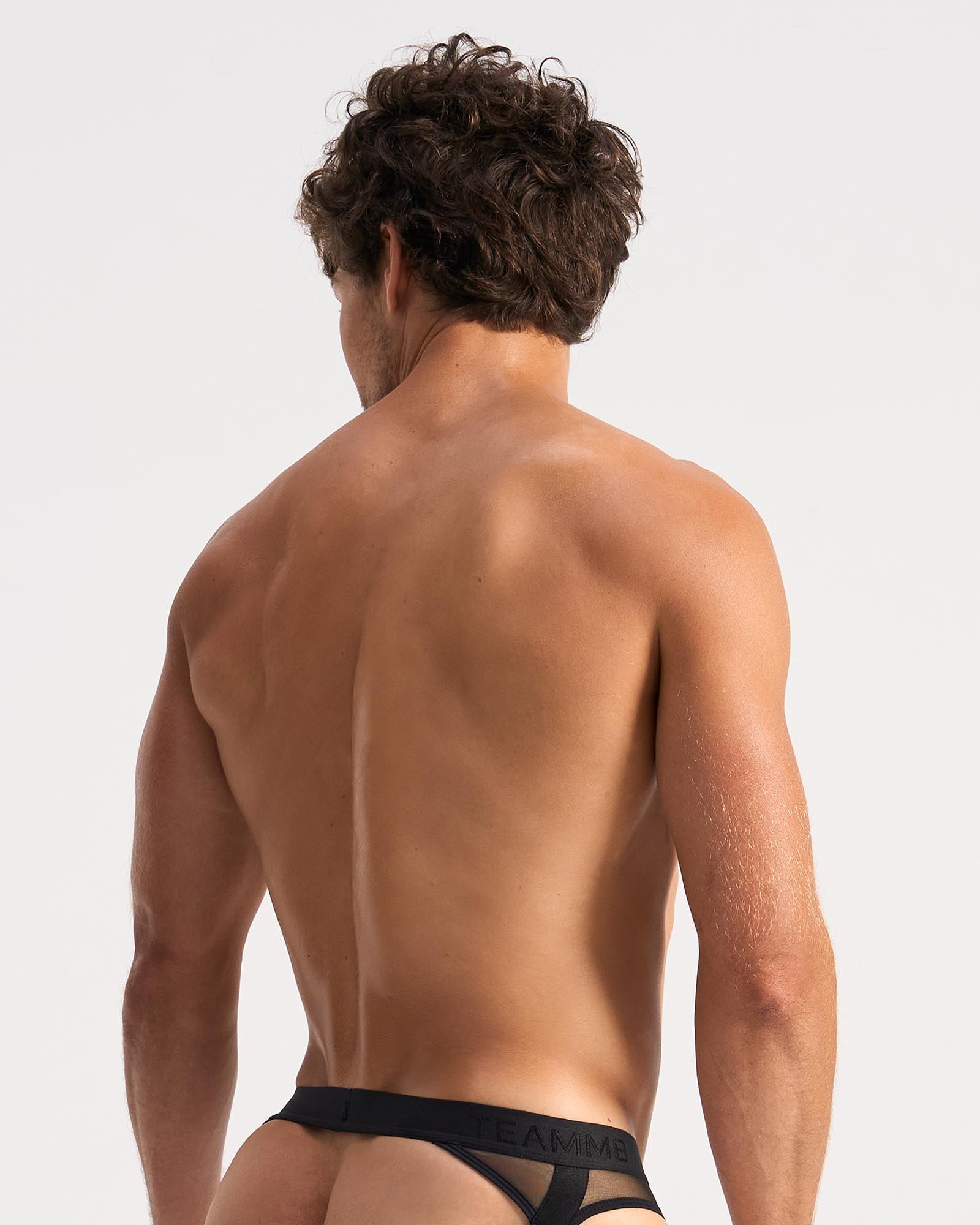 Score Sheer Slim Jockstrap - Black