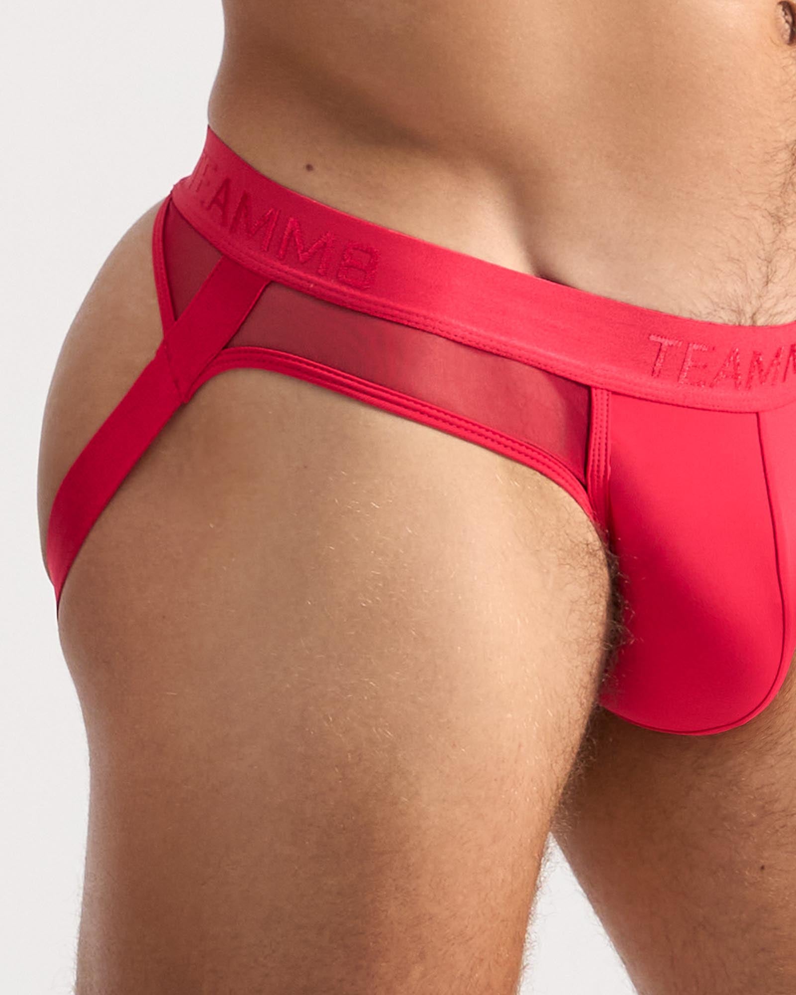 Score Sheer Slim Jockstrap - Magenta