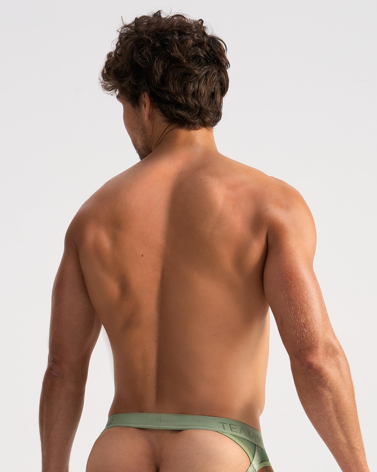 Score Sheer Slim Jockstrap - Sage