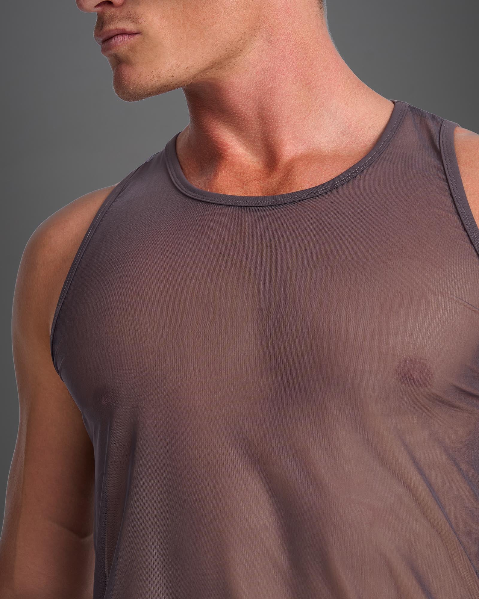 Camiseta sin mangas Score - Gris Oscuro