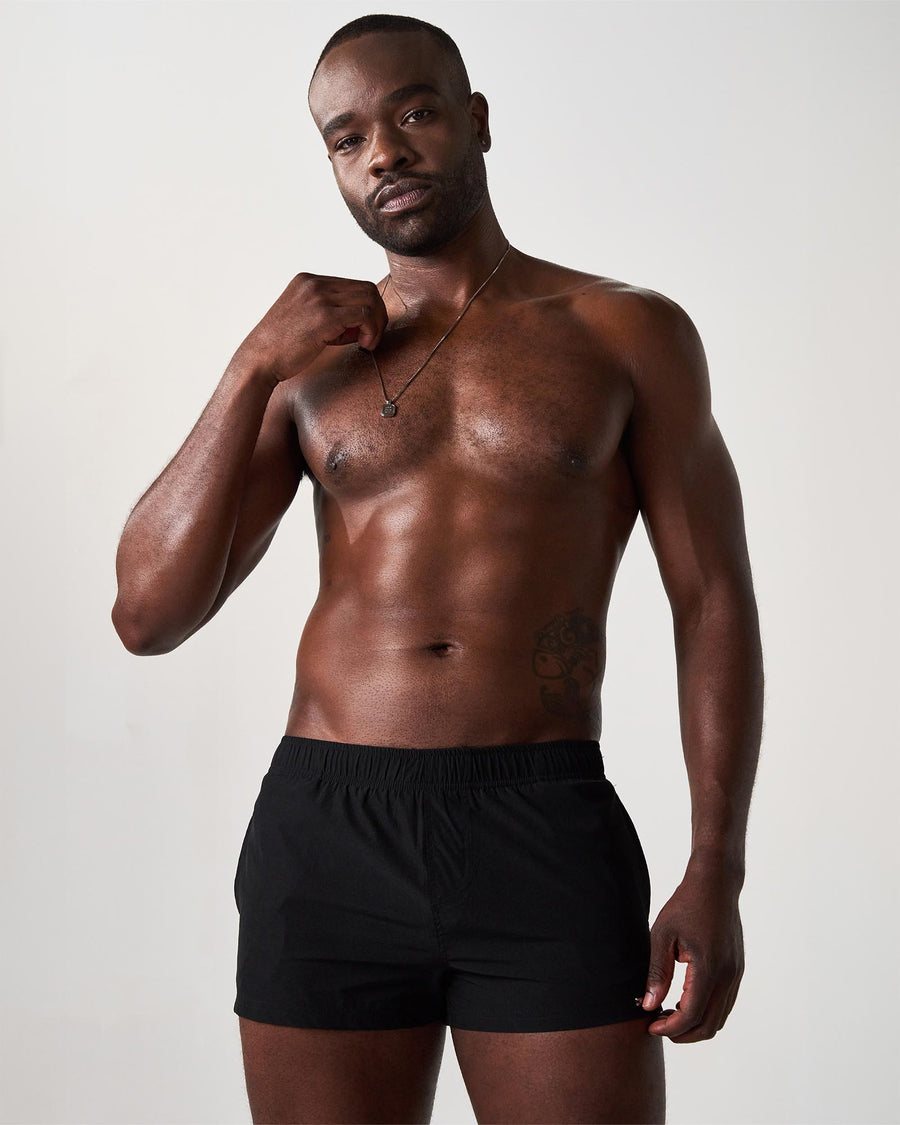 Statement Swim Short - Black