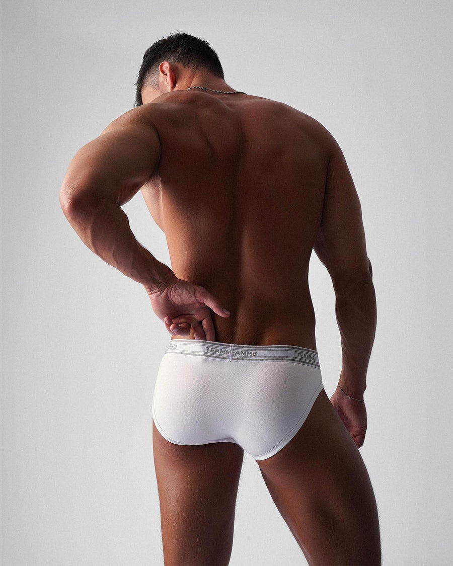 Cotton Classic Brief - White