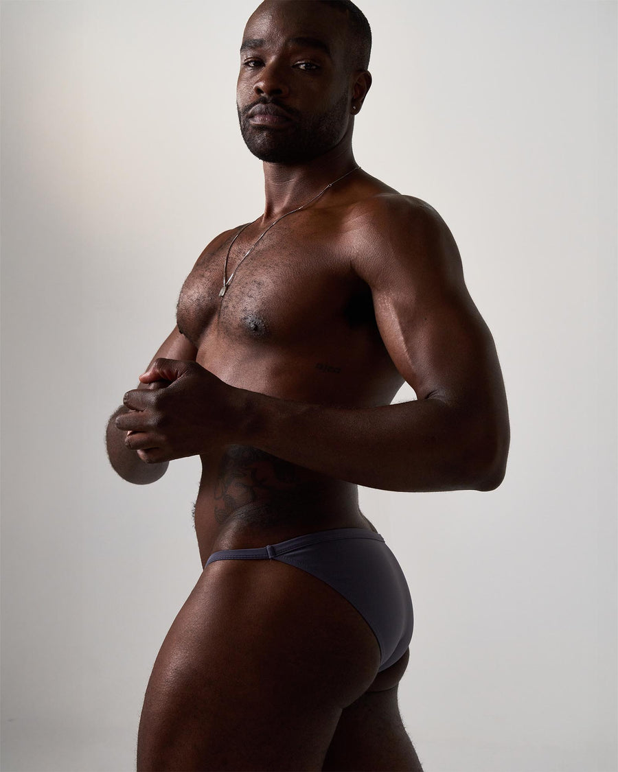 Statement Micro Swim Brief - Gunmetal