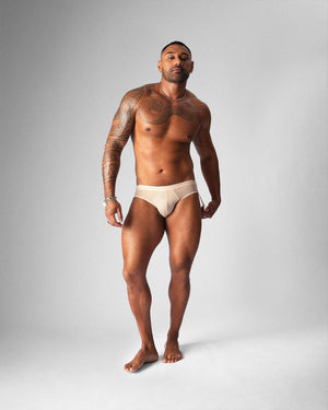 Allure Sheer Jockstrap - Husk