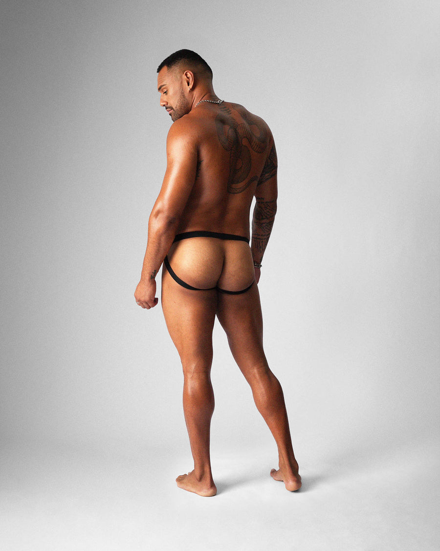 Allure Sheer Jockstrap - Noir