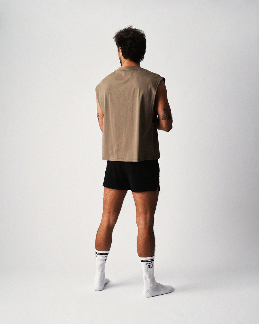 Strike Box Muscle Tank 2.0 - Taupe