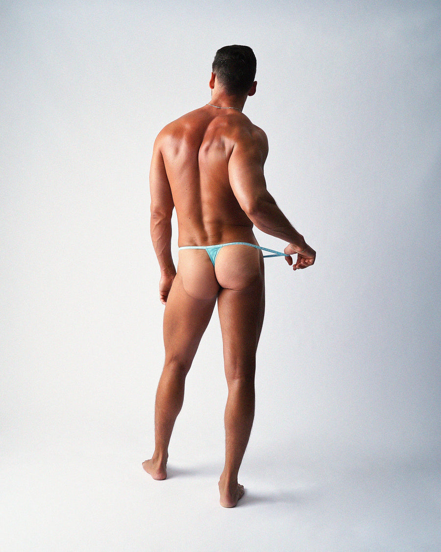 Glide Micro Thong - Glacier
