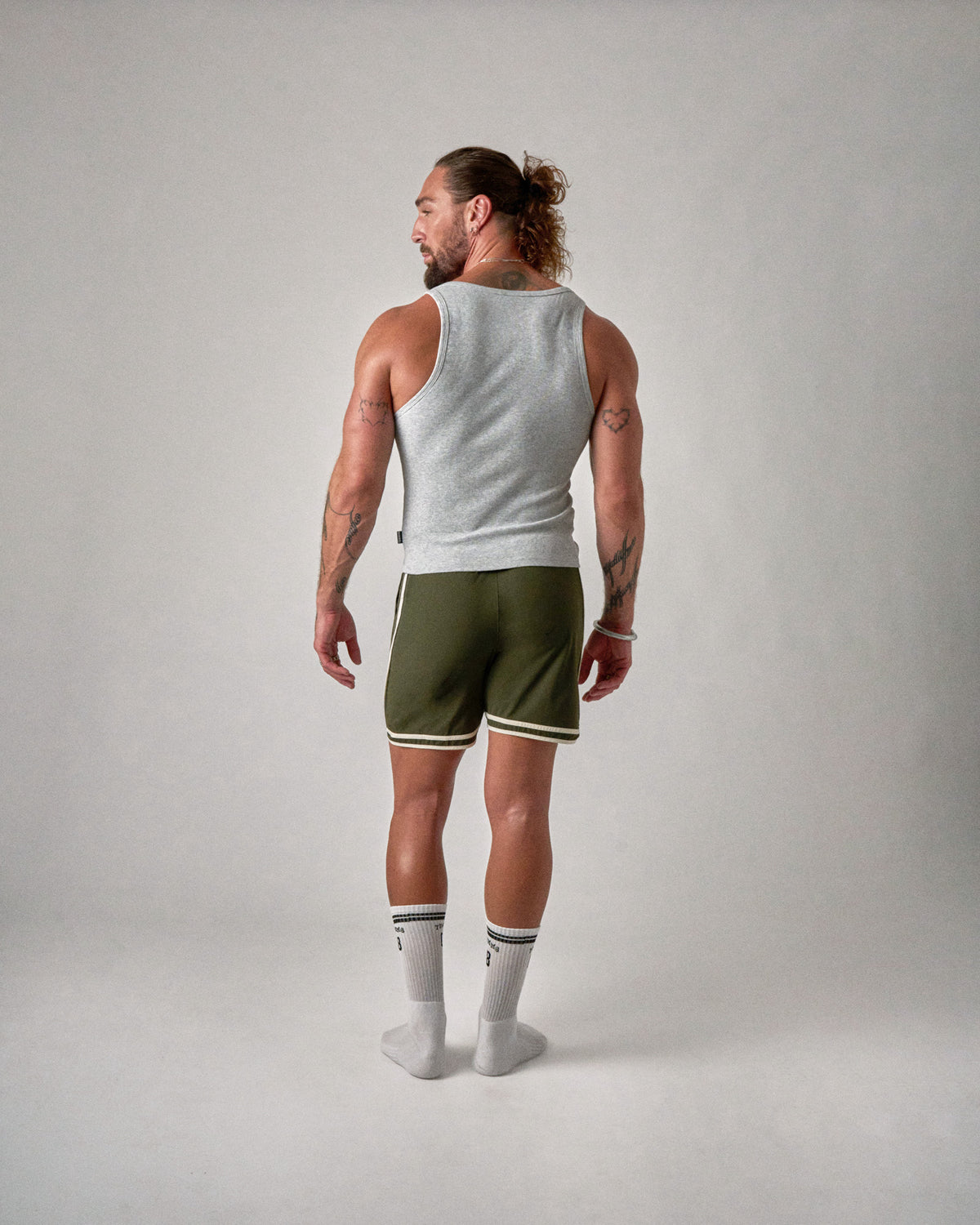 Cotton Classic Tank - Grey Marle