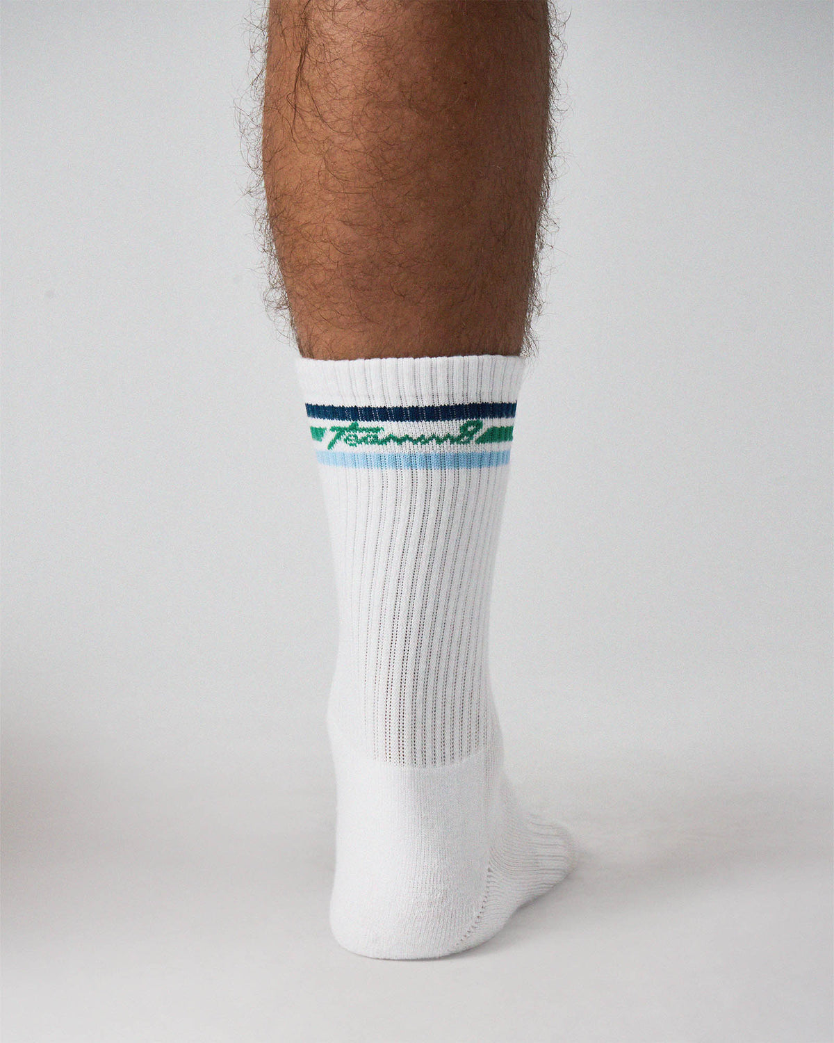 M.V.P. Retro Crew Sock - Seafoam