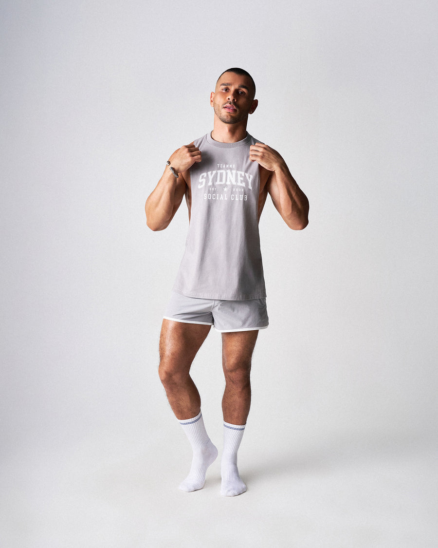S.S.C. Legacy Slim Tank - Grey