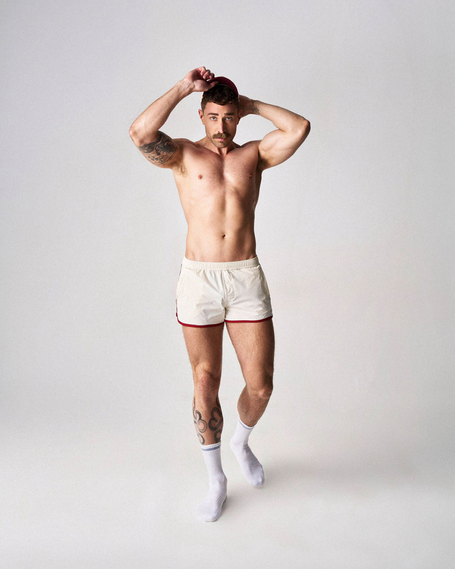 S.S.C. Legacy Scallop Short - Crème