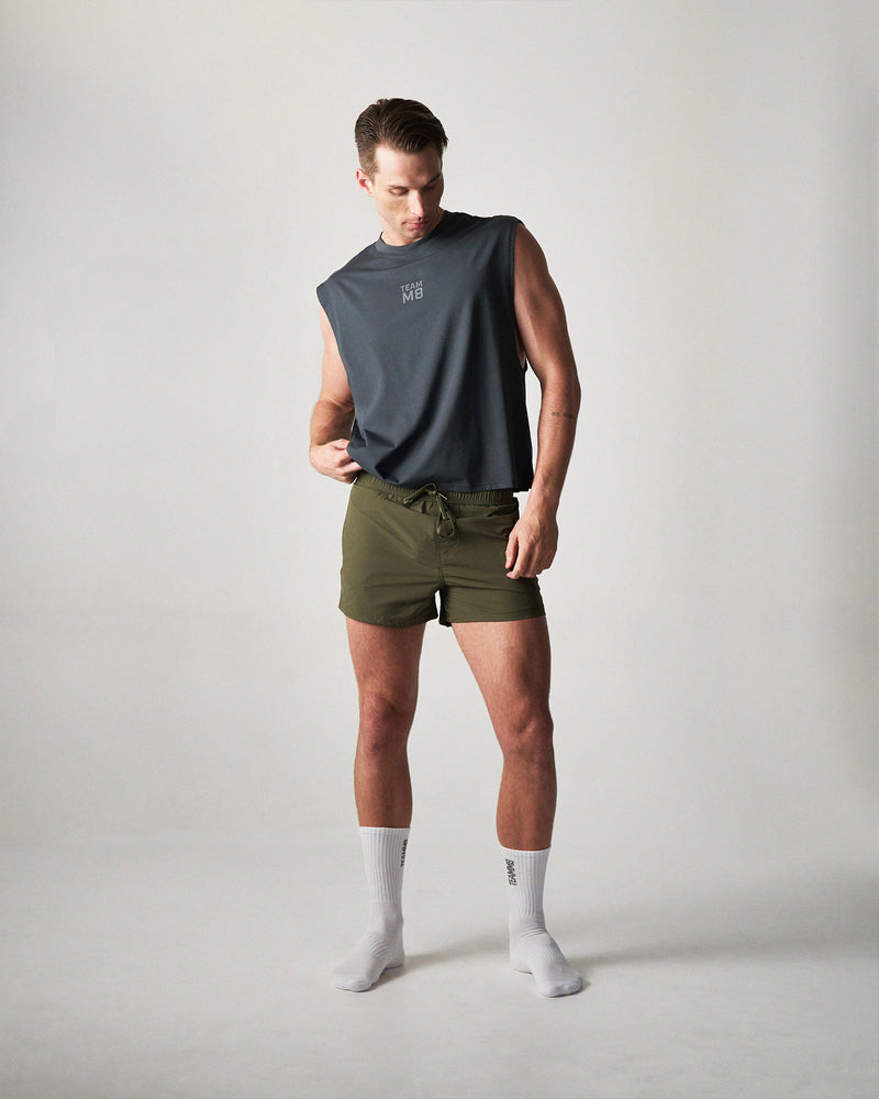 Strike Box Muscle Tank 2.0 - Gunmetal