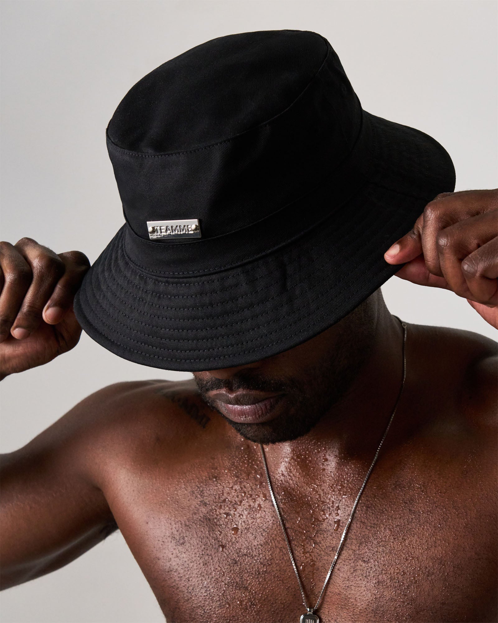 Statement Bucket Hat - Black