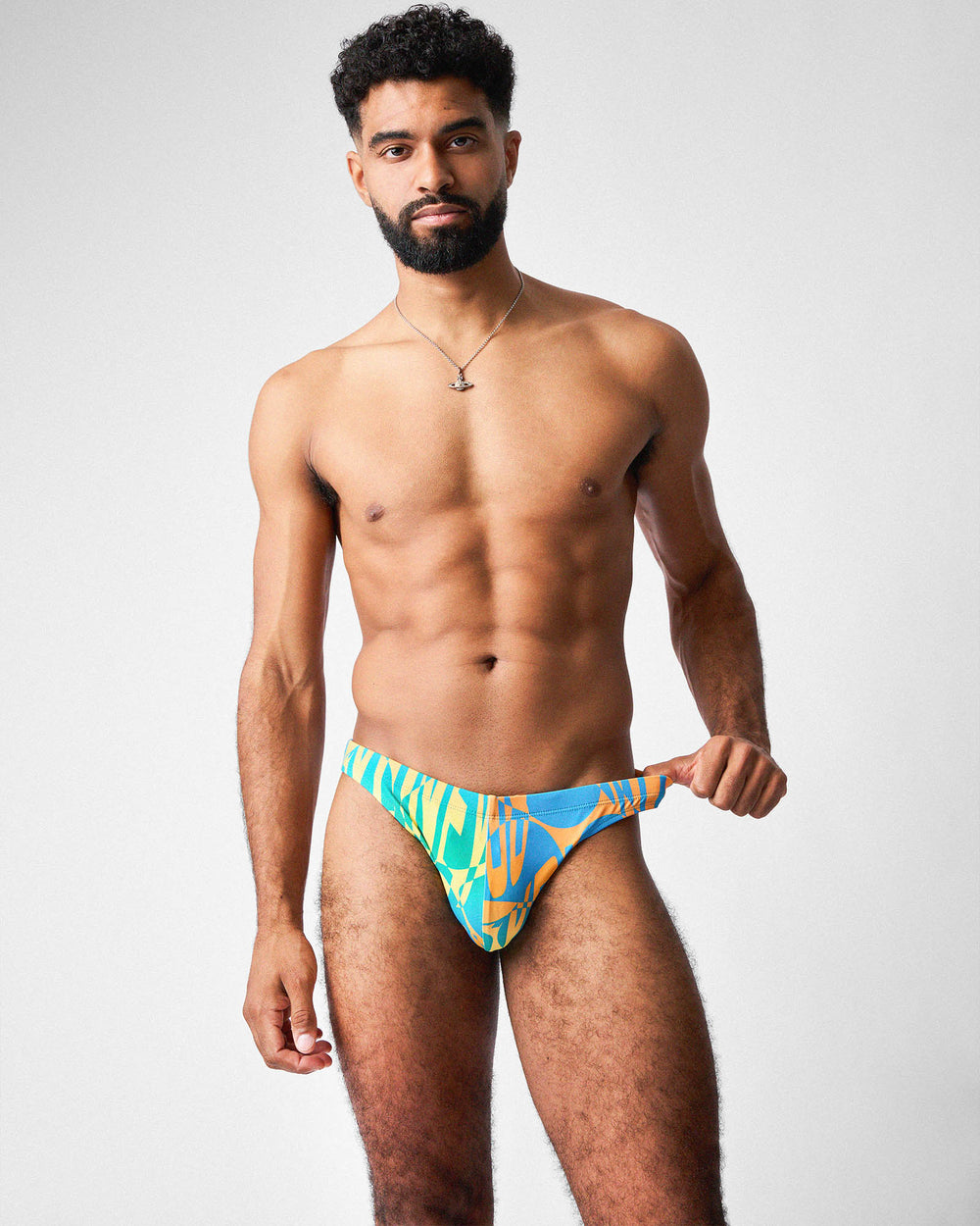 Harbour City Bikini Swim Brief - Tropical