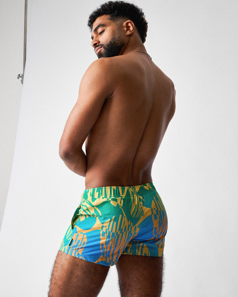 Harbour City Swim Short - Tropical