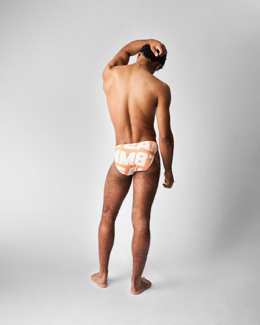 Headliner Bikini Swim Brief - Orange