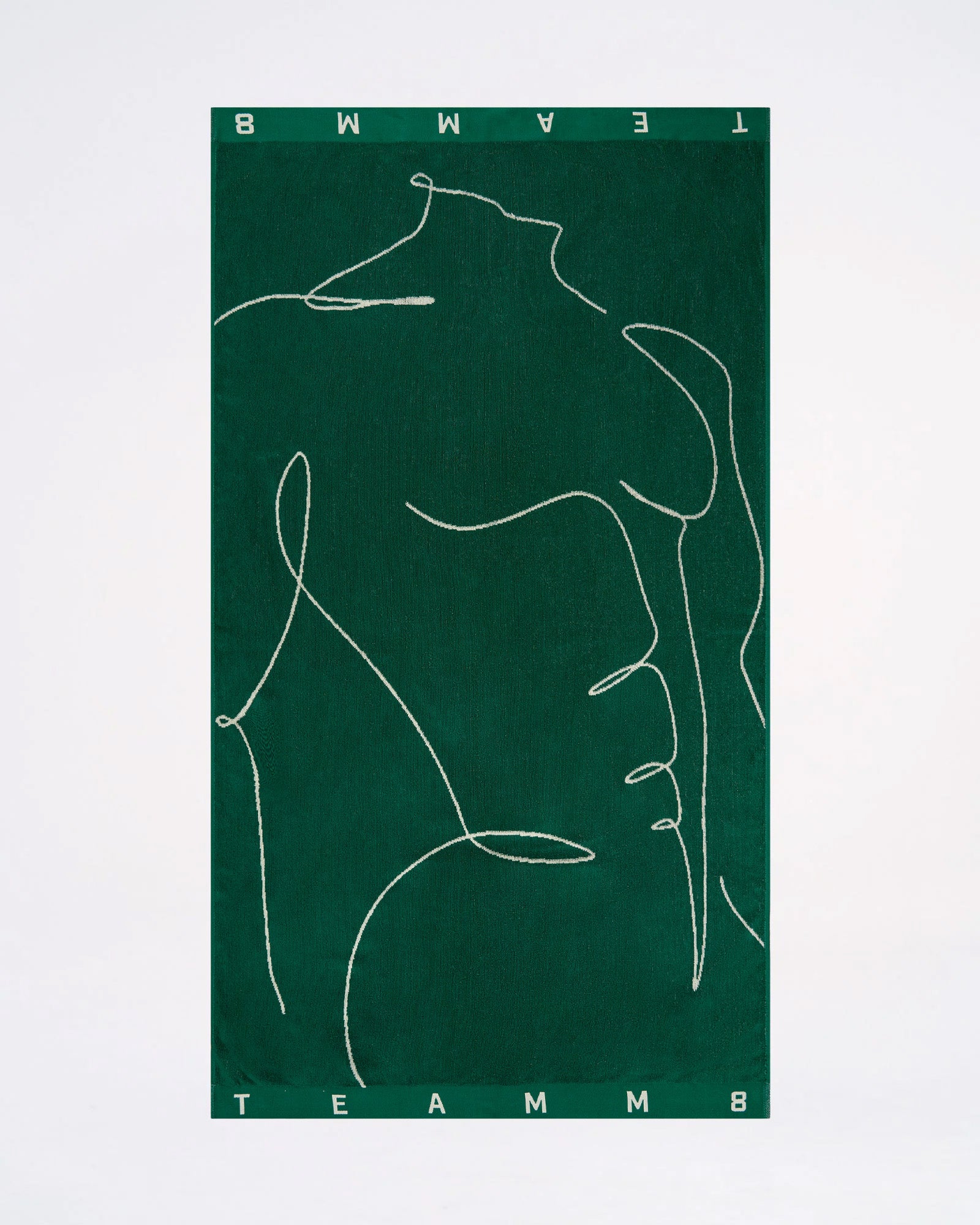 Physique Beach Towel - Emerald
