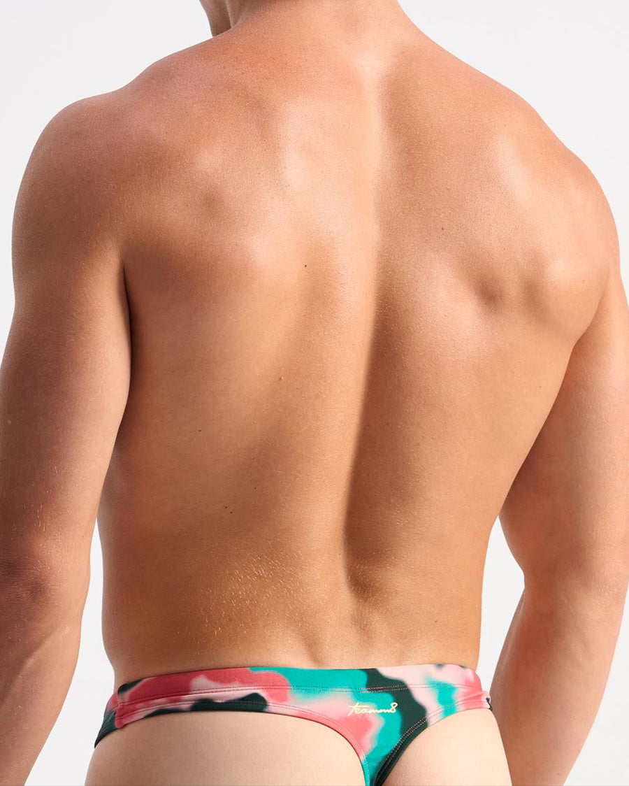 Reef Swim Thong - Coral