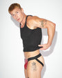 Strapped Jockstrap - Crimson