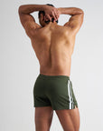 S.S.C. Fraternity Mesh 3" Short - Forest Green