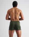 S.S.C. Fraternity Mesh 3" Short - Forest Green