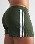 S.S.C. Fraternity Mesh 3" Short - Forest Green