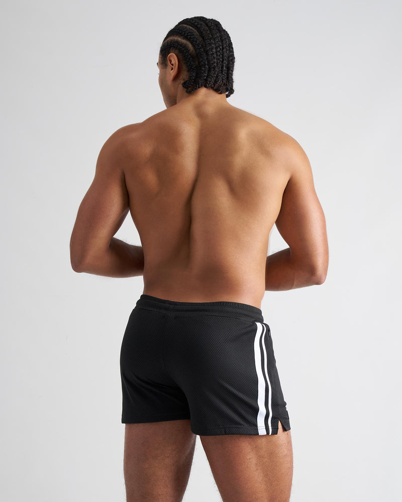 S.S.C. Fraternity Mesh 3" Short - Black