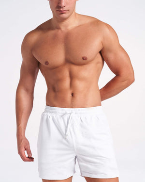 TEAMM8 S.S.C. Mesh 6" Short - White