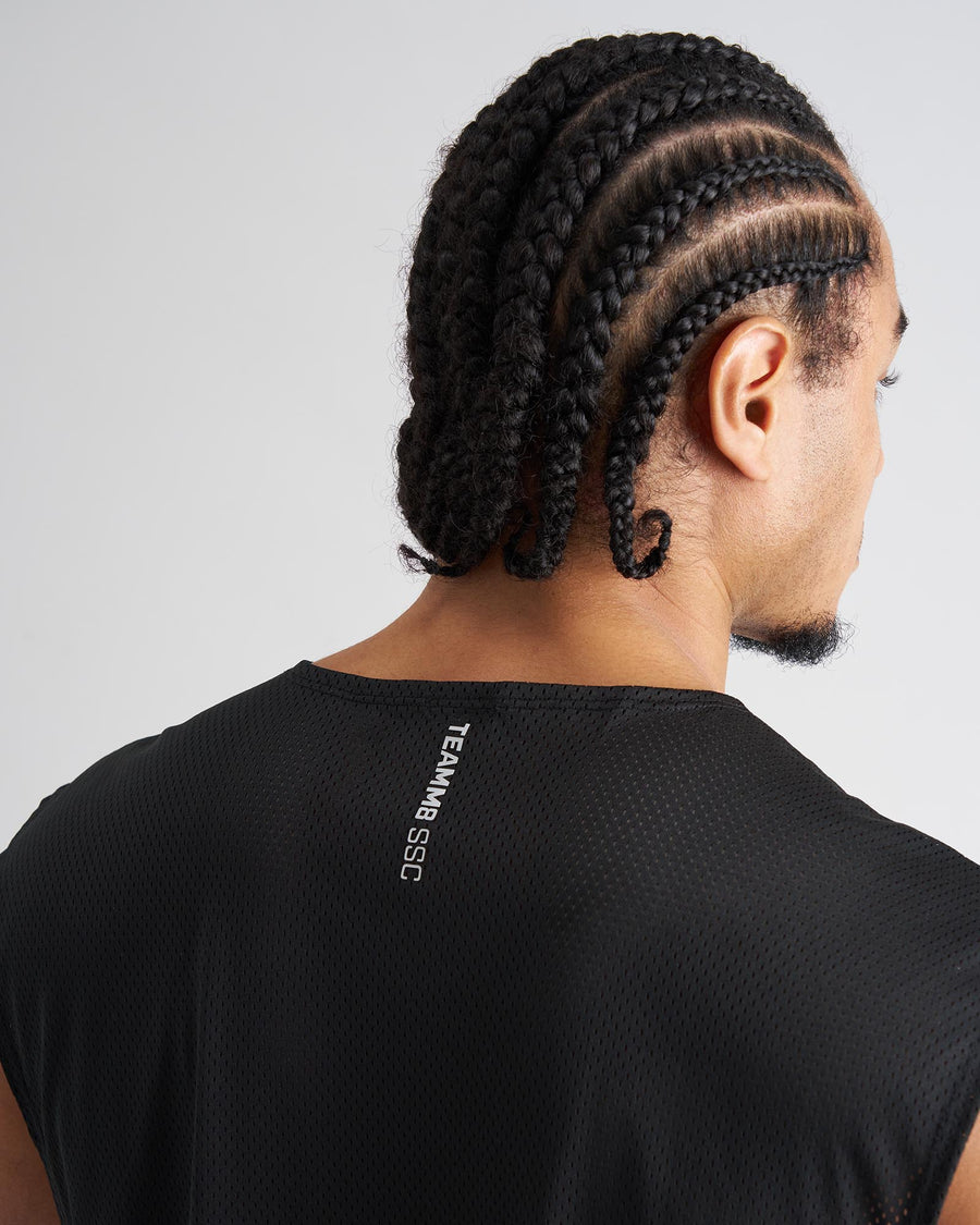 S.S.C. Mesh Muscle Tank - Black
