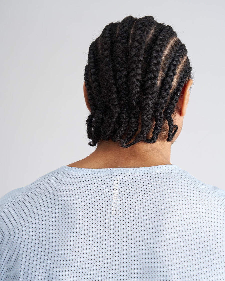 S.S.C. Mesh Muscle Tank - Light Blue