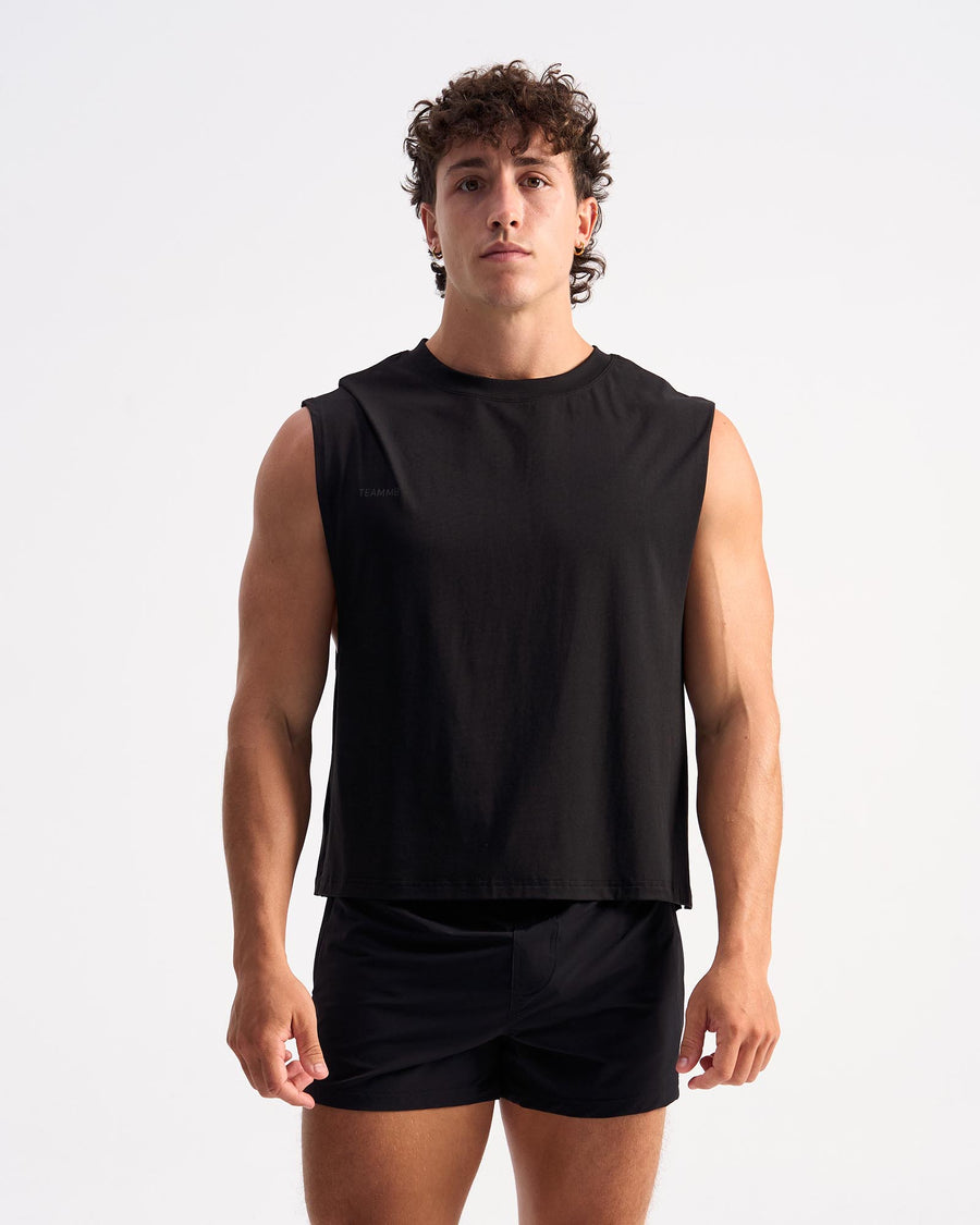 Strike Box Muscle Tank - Black