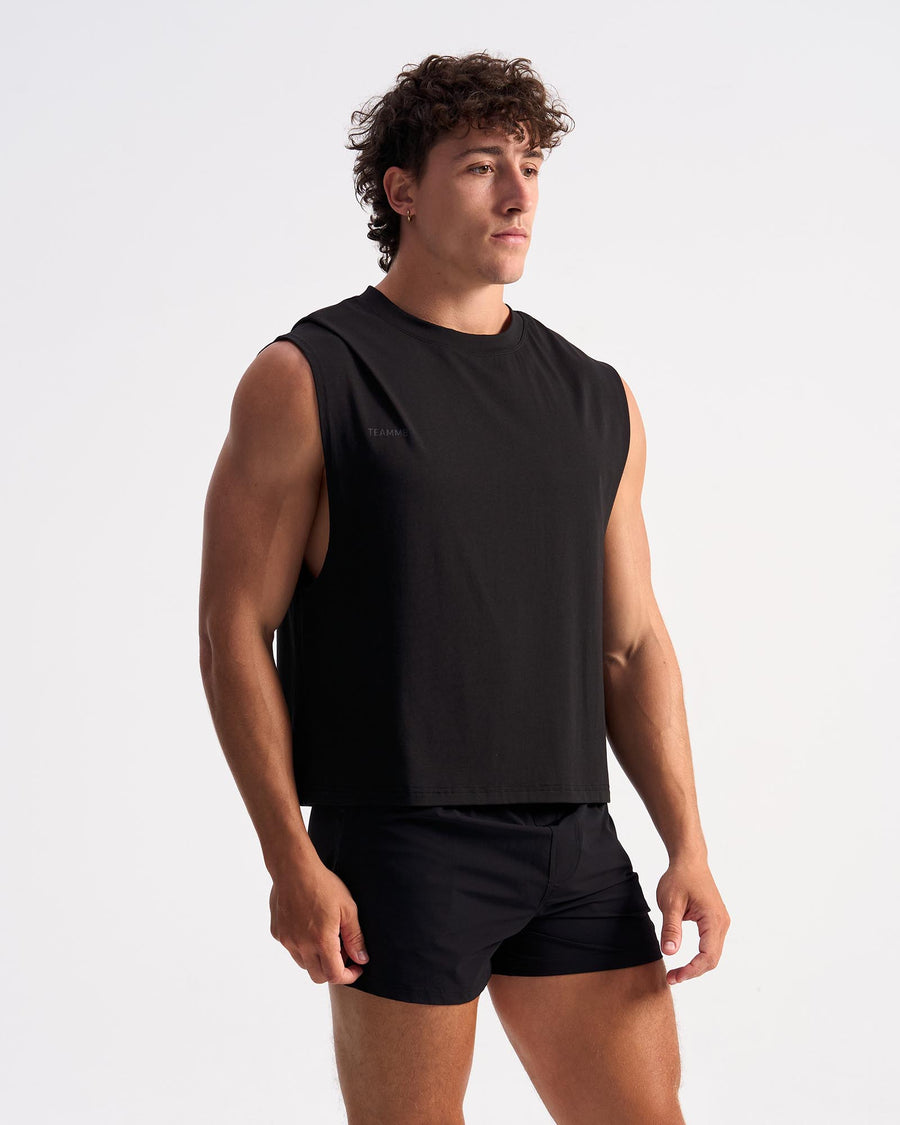 Strike Box Muscle Tank - Black