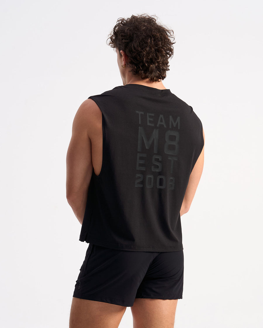 Strike Box Muscle Tank - Black