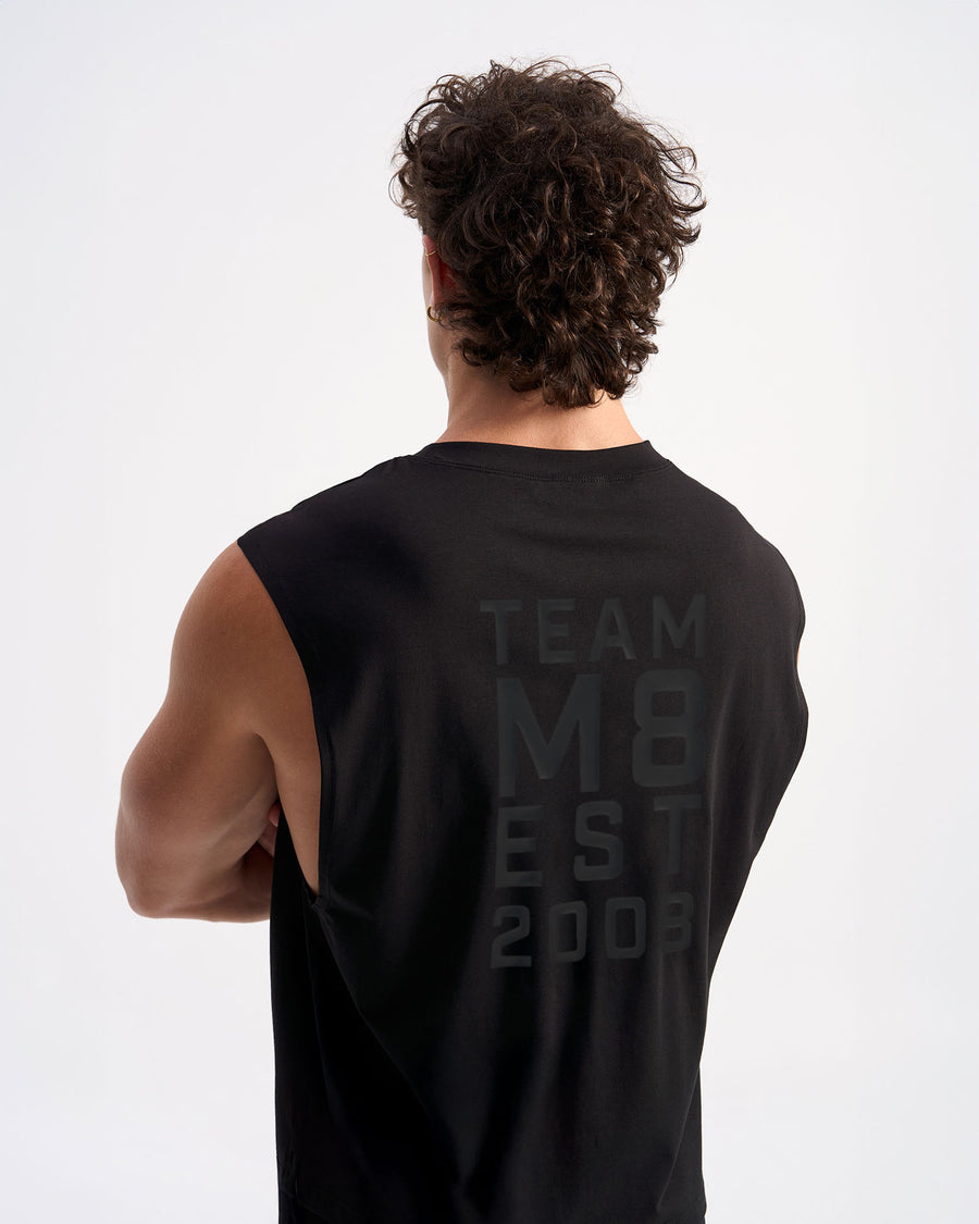 Strike Box Muscle Tank - Black