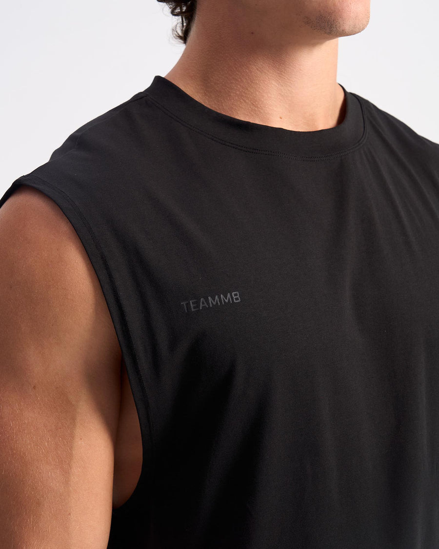 Strike Box Muscle Tank - Black