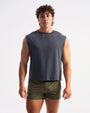 Strike Box Muscle Tank - Gunmetal