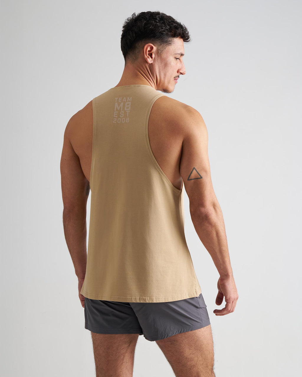 Pulse Tank - Tan | Men's Tank Tops | TEAMM8 – TEAMM8 Australia