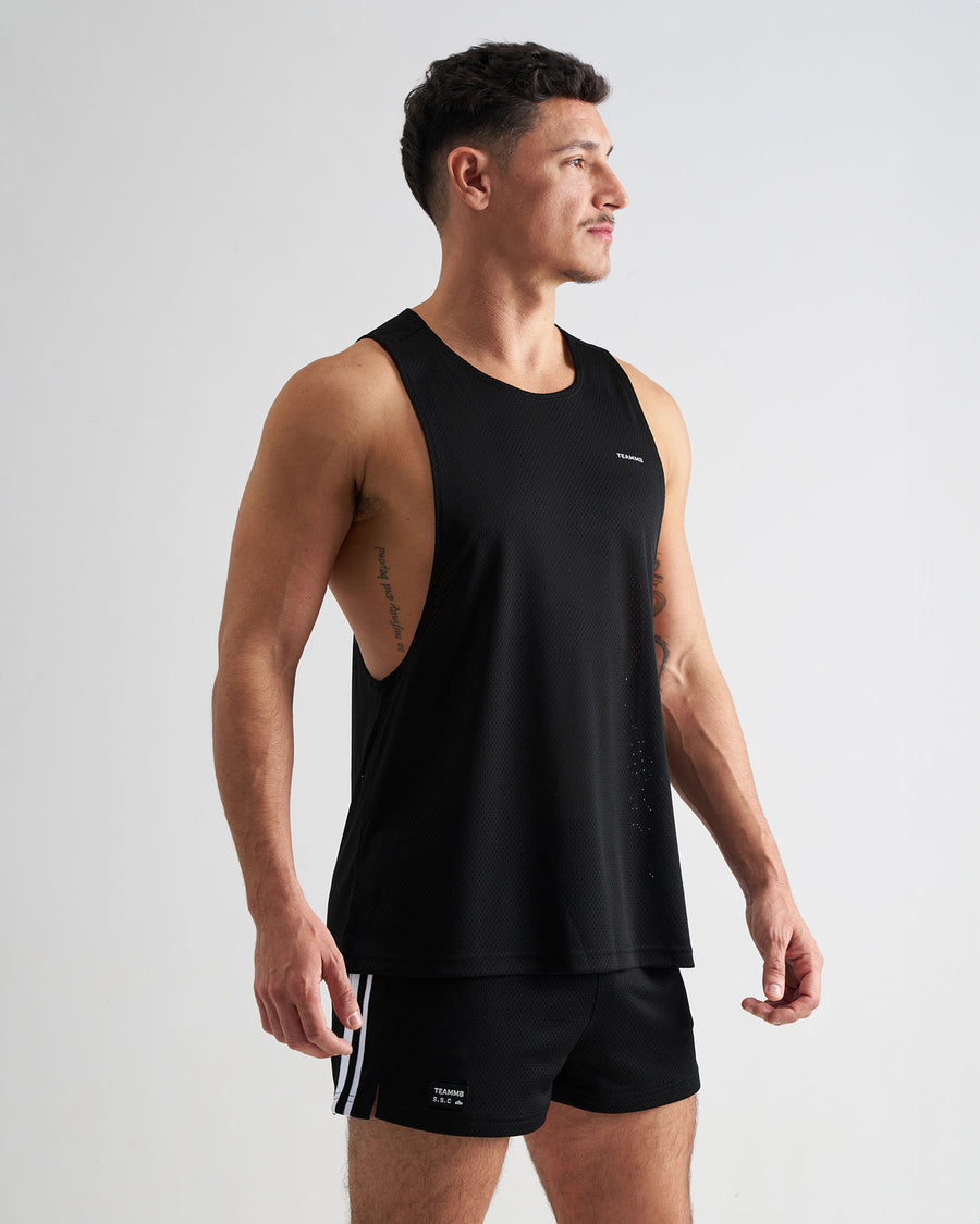 S.S.C. Mesh Tank - Black