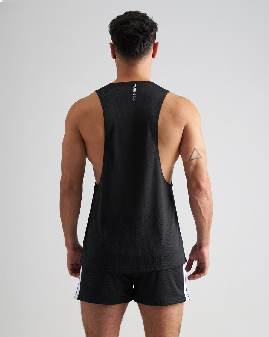 S.S.C. Mesh Tank - Black