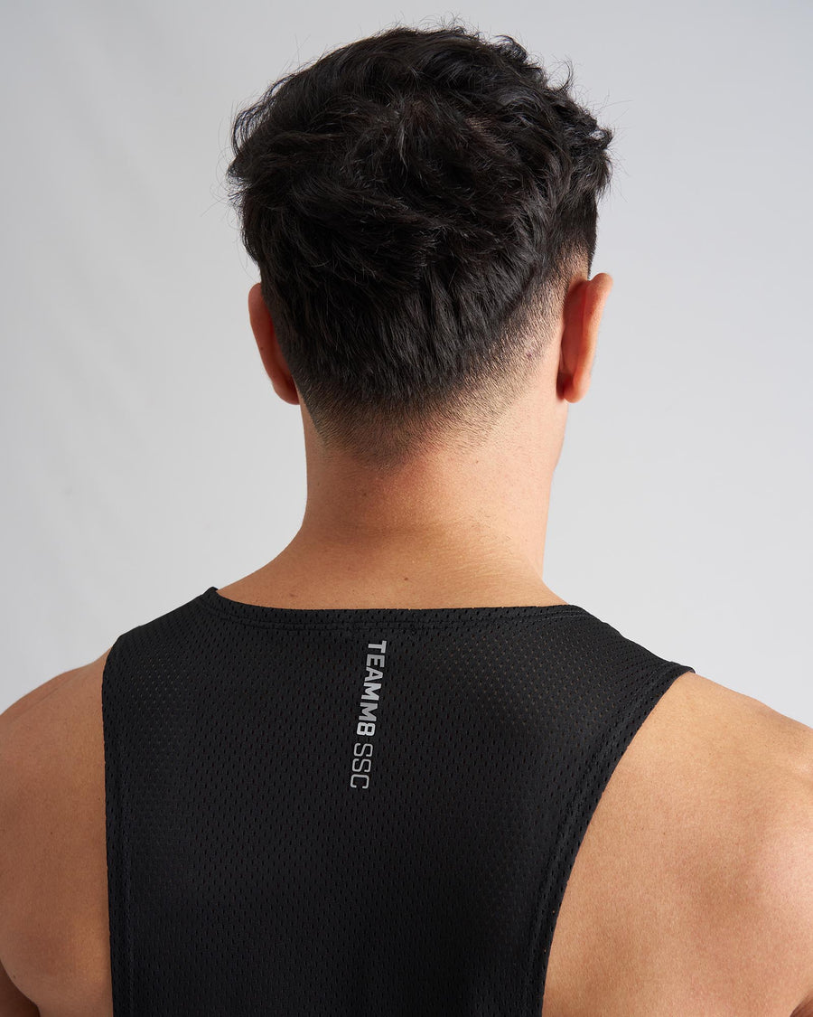 S.S.C. Mesh Tank - Black