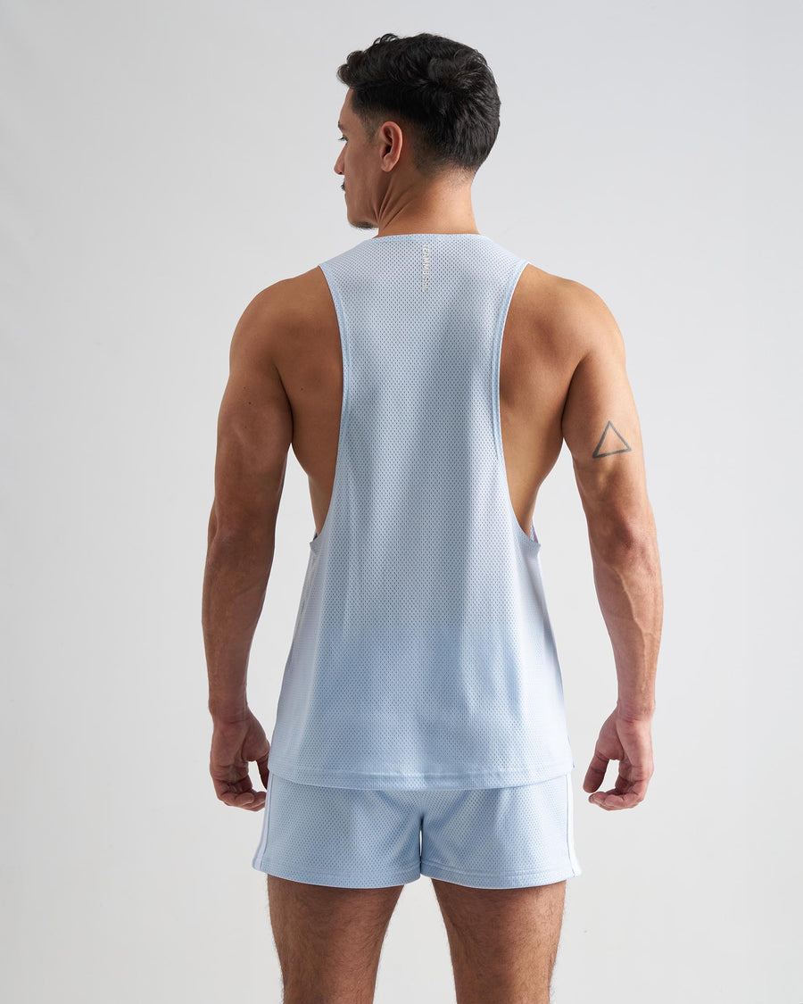 S.S.C. Mesh Tank - Light Blue
