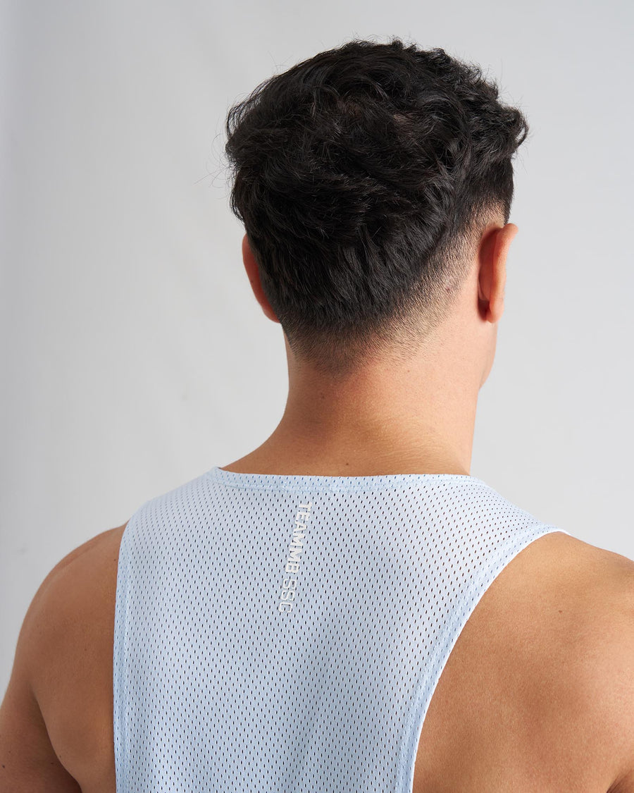 S.S.C. Mesh Tank - Light Blue