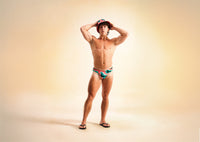 Reef Swim Thong - Coral