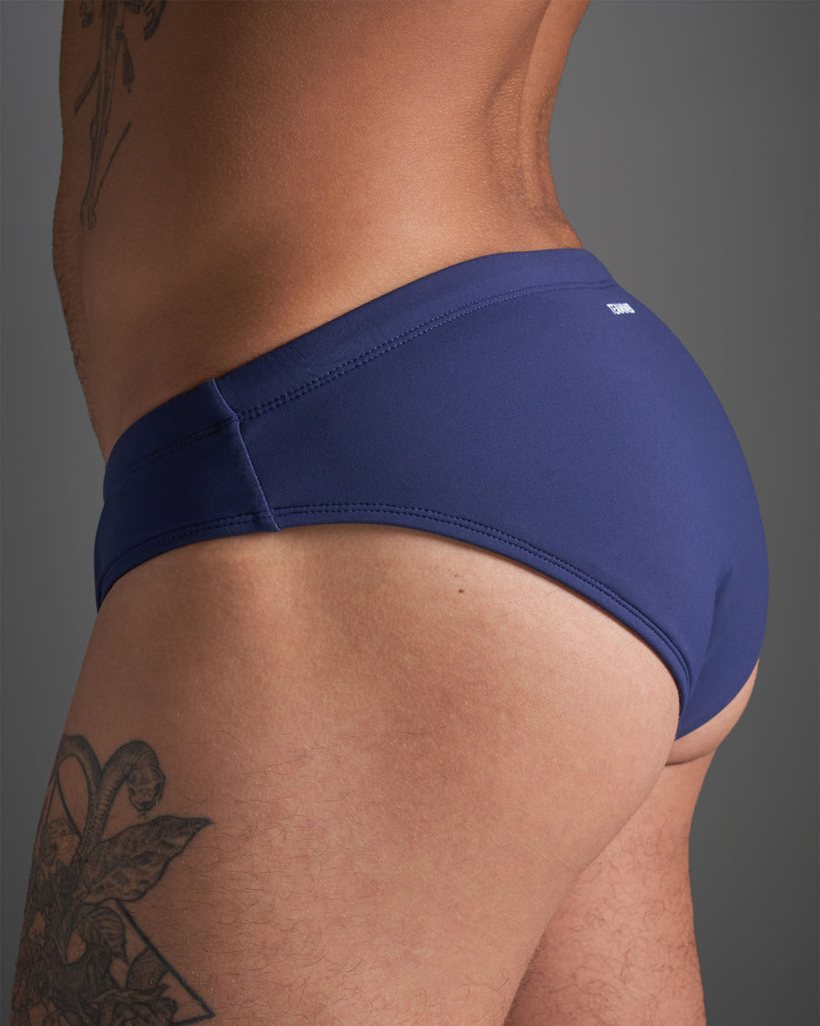 TEAMM8 Standard Swim Brief - Navy