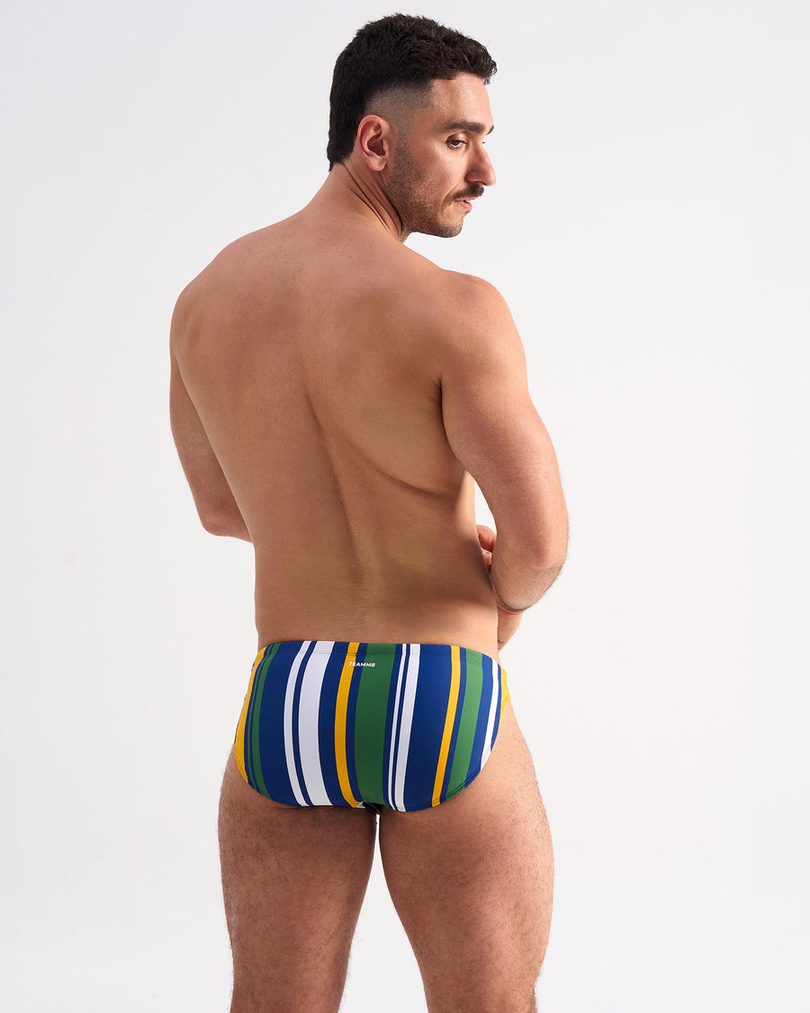 Cabana Bikini Swim Brief - Navy Mix