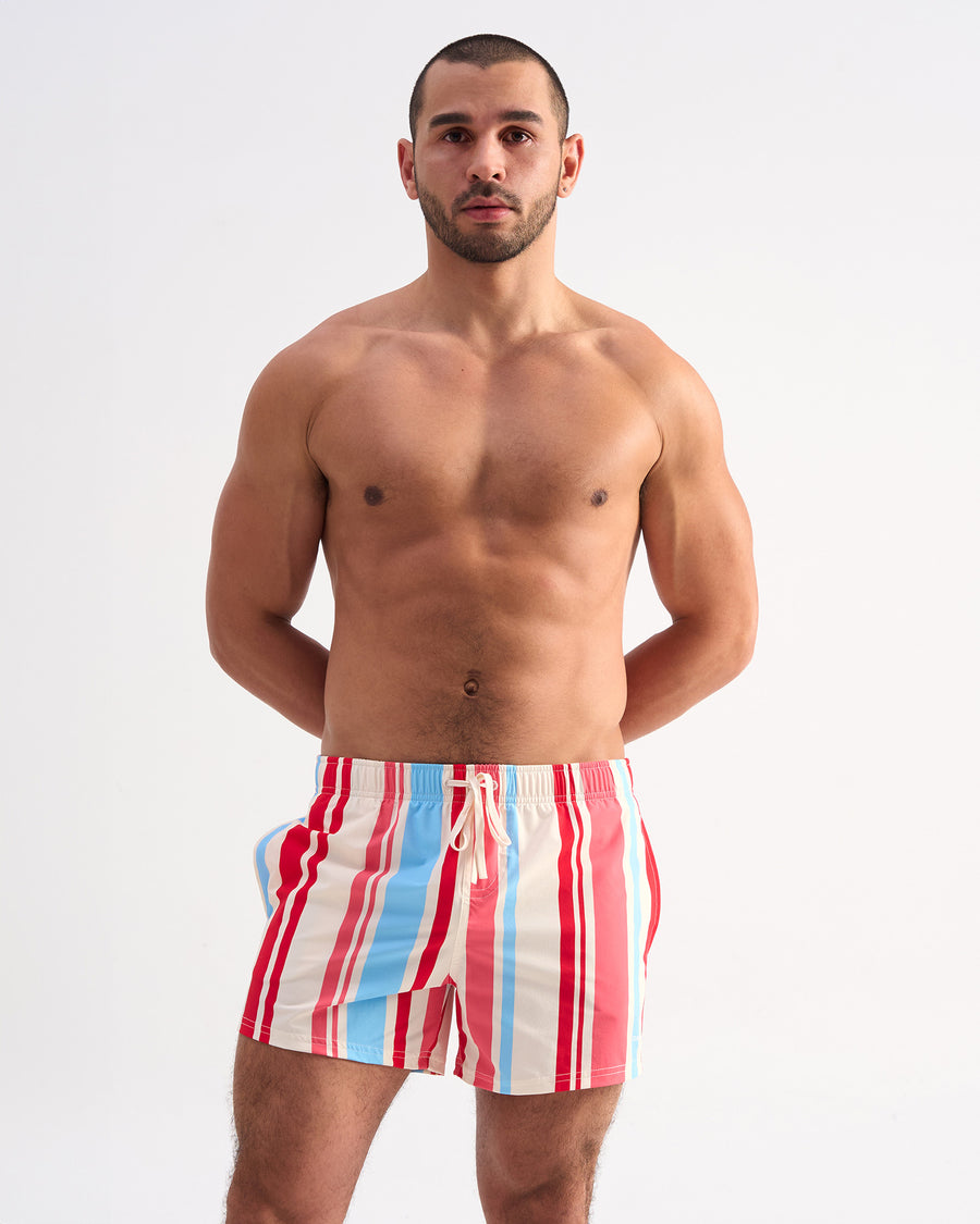 Cabana Swim Short - Pink Mix