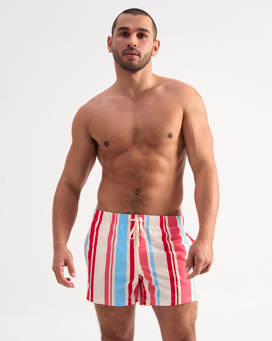 Cabana Swim Short - Pink Mix